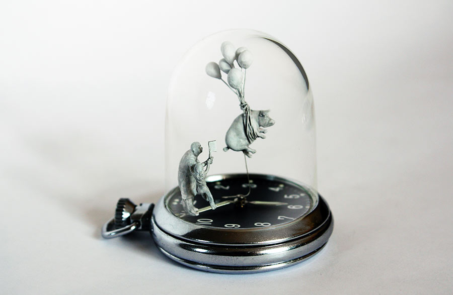 Watch Sculptures: vegetarian adventures