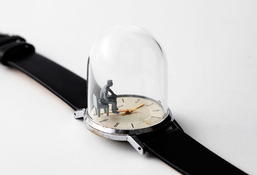 Watch Sculptures: The Sitting Man